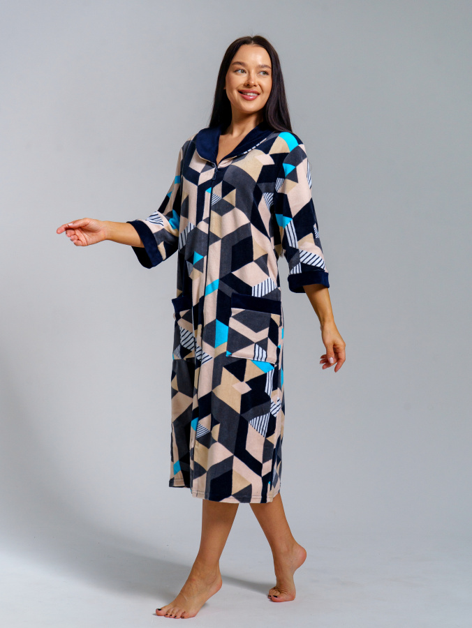 Амалия(бирюза) халат