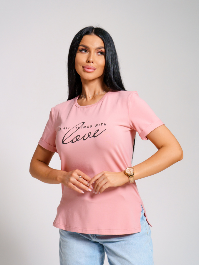 Браво(пудра) футболка