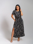 Ассоль(леопард черный) платье