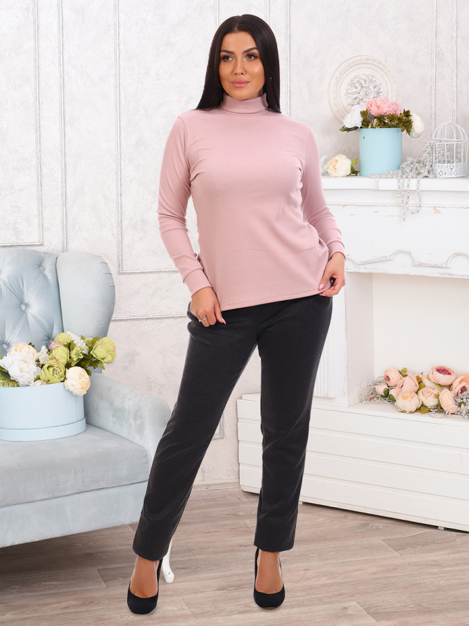 Милана (сухая роза) водолазка (фуфайка) Милана (сухая роза) водолазка (фуфайка)