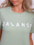 Баланс(олива) футболка женская