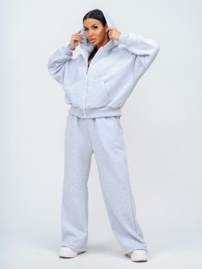 Фенди(серый меланж) костюм Фенди(серый меланж) костюм