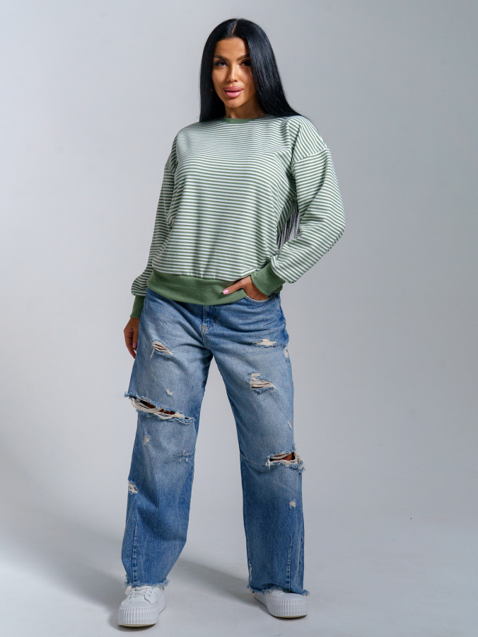 Мелиса(хаки) свитшот