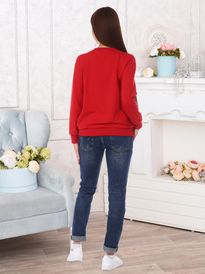 Мэгги (красная) толстовка