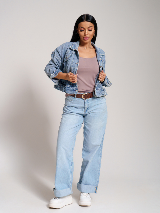 Леди топ (бежевый)