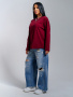 Лика(бордо) лонгслив