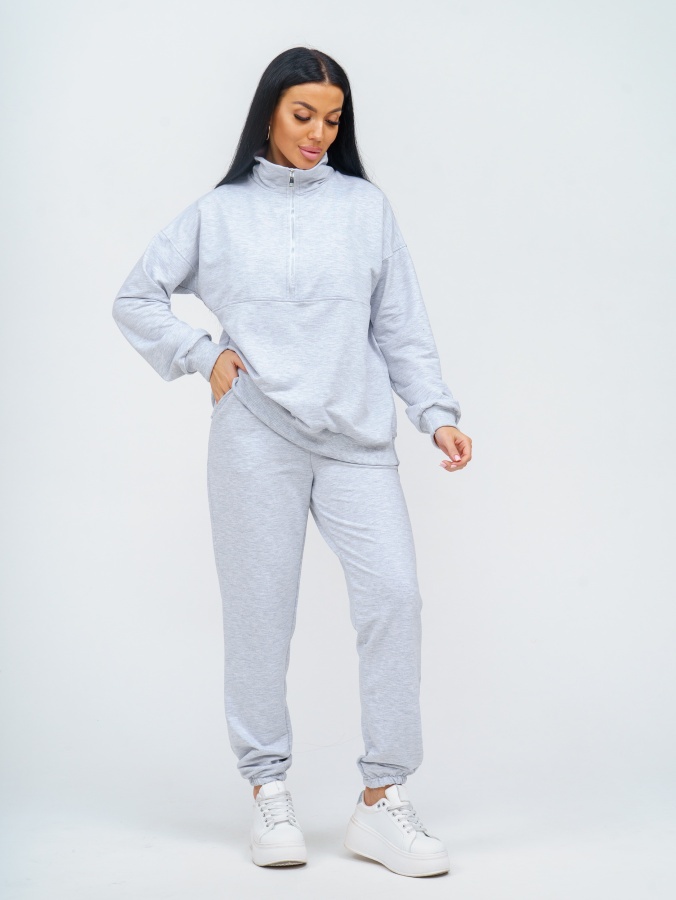 Свирель(серый меланж) костюм