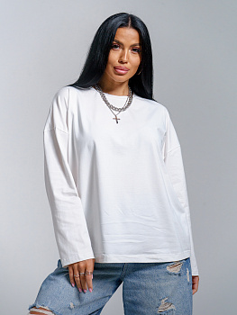 Лика(экрю) лонгслив р.52