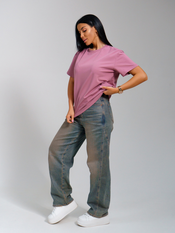 Оливия(розовый) футболка