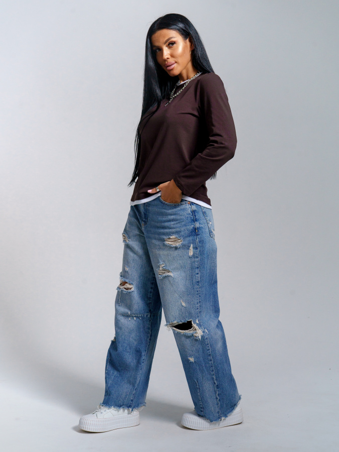 Рига(шоколад) лонгслив