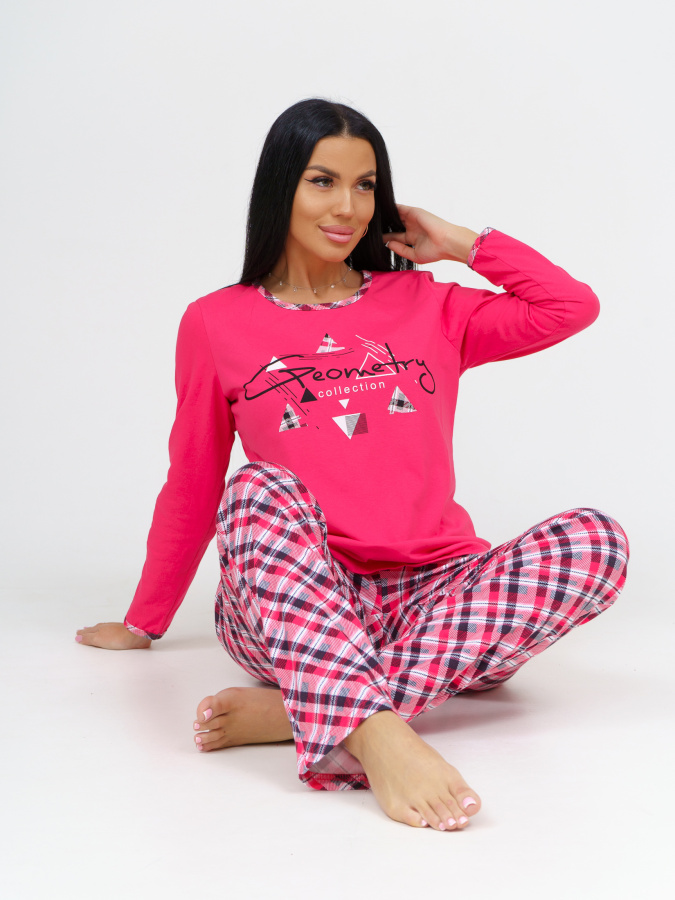 Геометрия(фуксия) комплект