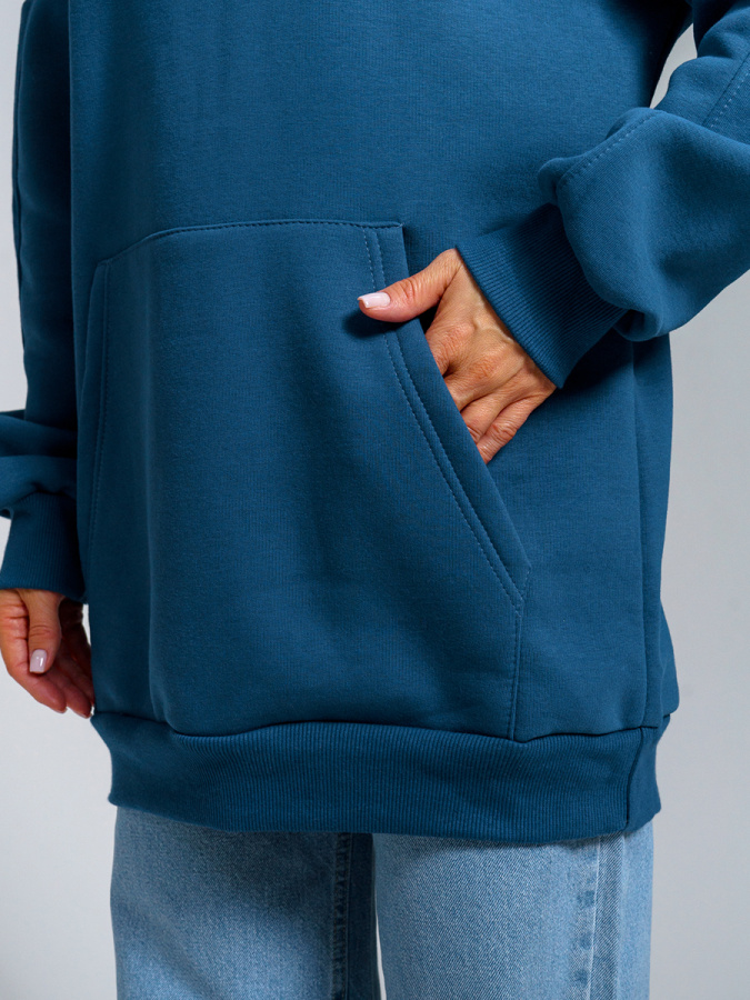 Перфект(индиго) толстовка(худи)