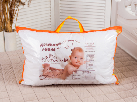 Подушка "Бамбук" микрофибра (бел) детская Подушка "Бамбук" микрофибра (бел) детская