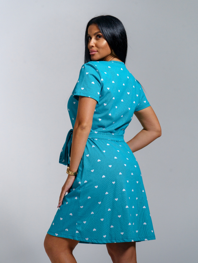 Рози(изумруд) халат