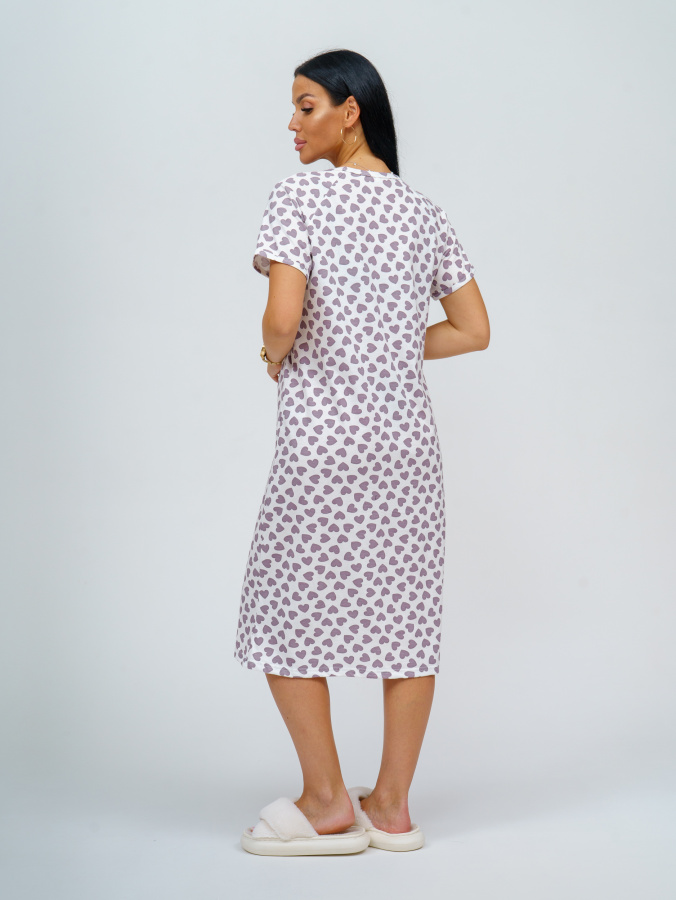 Ульяна(сердечки) сорочка ночная Ульяна(сердечки) сорочка ночная