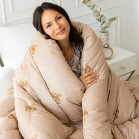 Одеяло "Овечья шерсть" зима тик