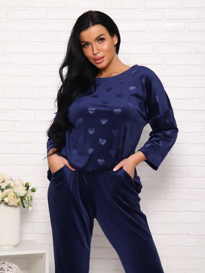 Комильфо(синий) костюм