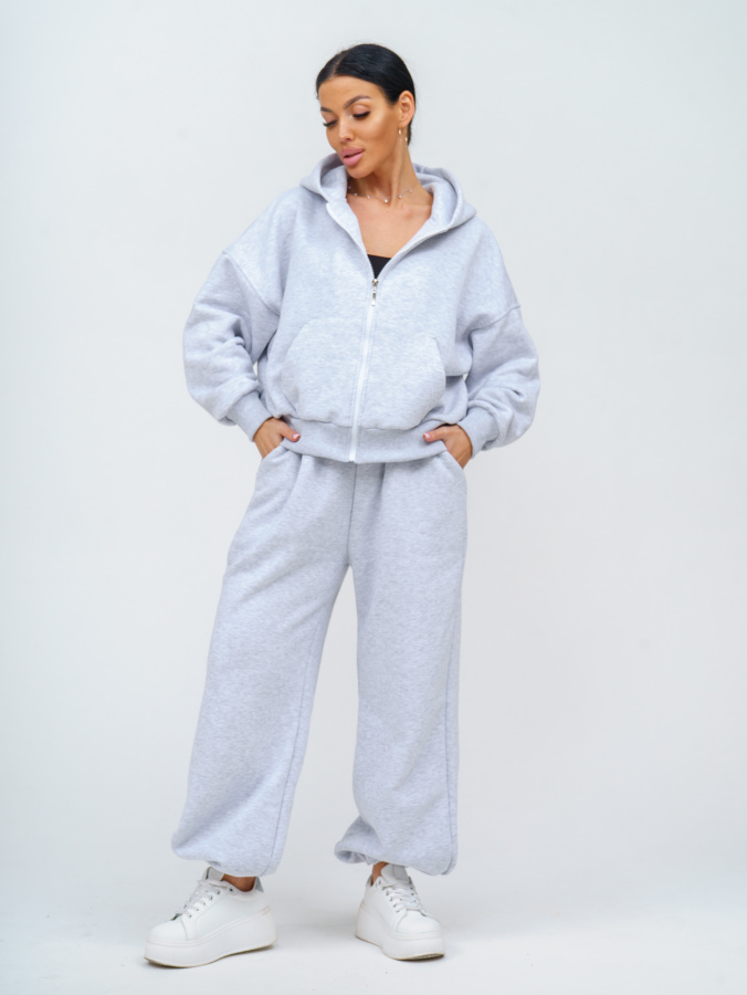 Фенди(серый меланж) костюм Фенди(серый меланж) костюм