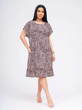Грета(шоколад) туника р.52