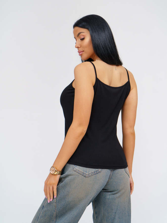 Леди топ (чёрный)