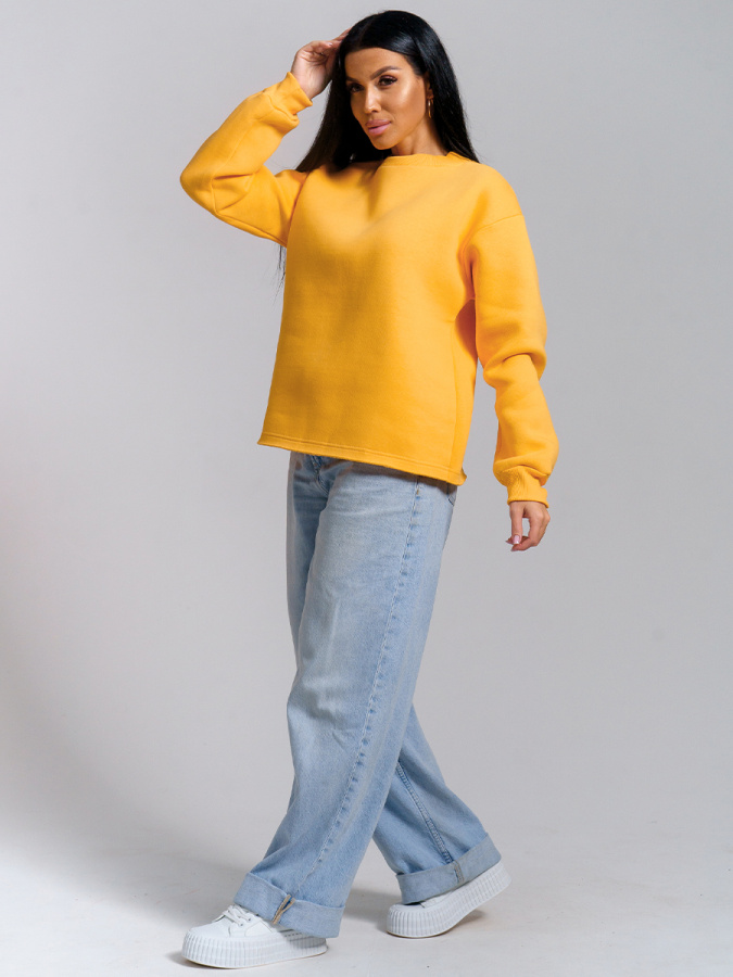 Апельсин(желтая) толстовка