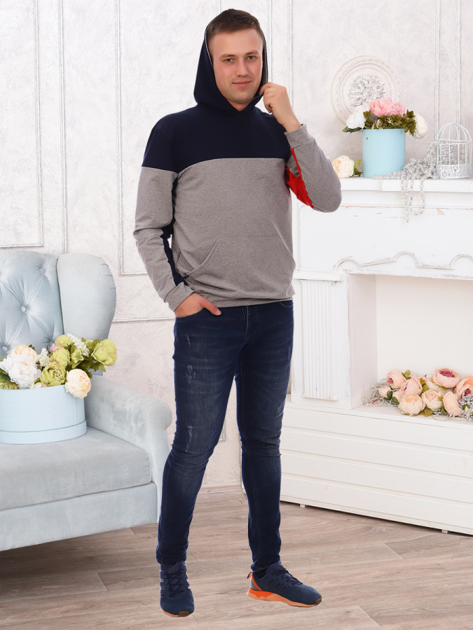 Томас (серый) Толстовка