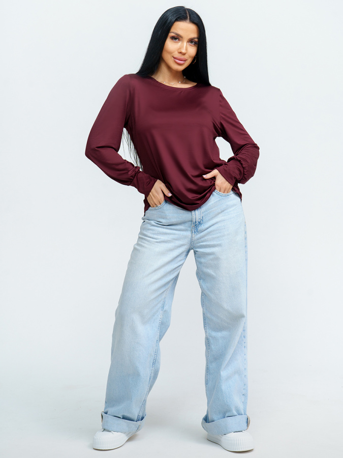 Рапсодия(бордо) блузка