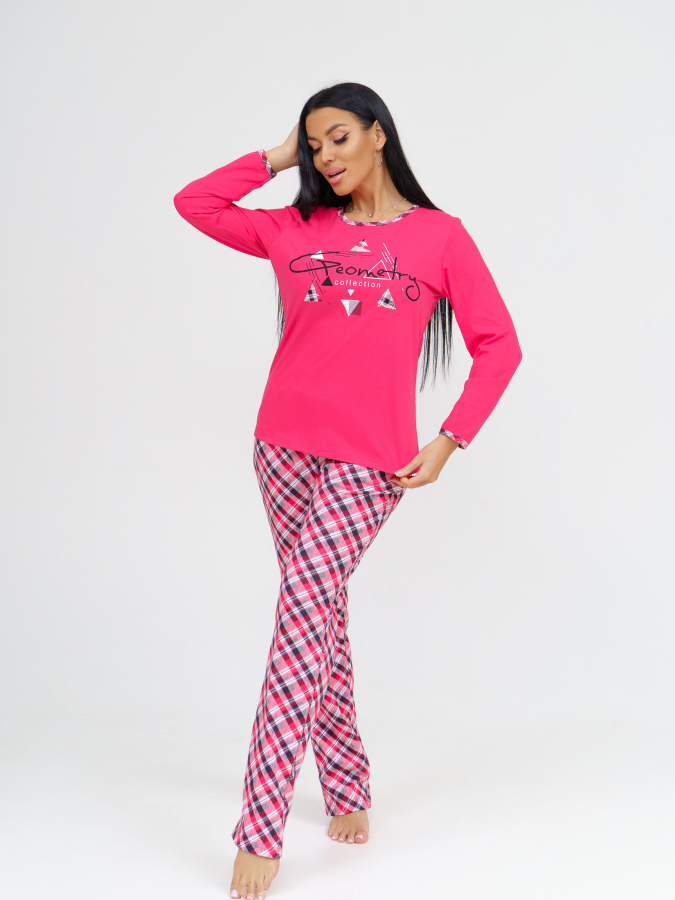 Геометрия(фуксия) комплект