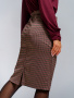 Лорен (бордо) юбка