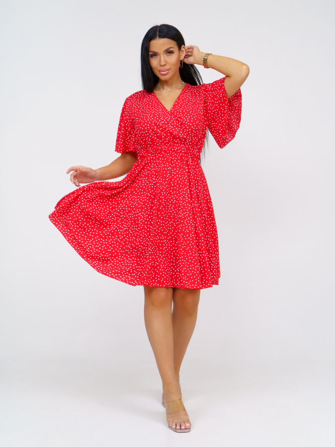 Ирис(красный) платье