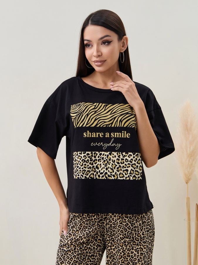 Леопард(черный) комплект