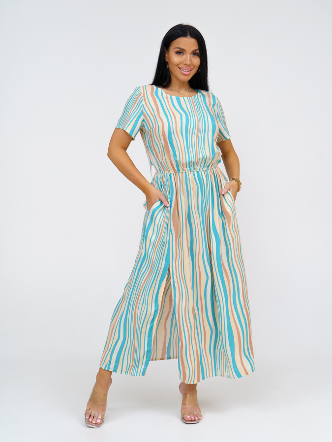 Ассоль(волна бирюза) платье