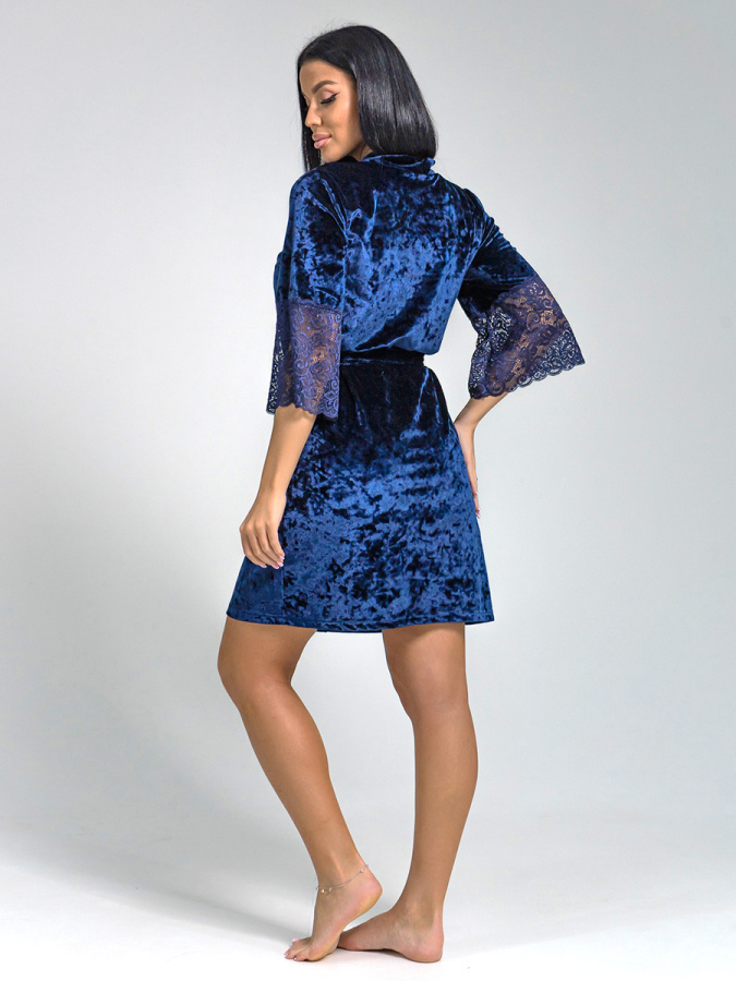 Юнона(индиго) пеньюар