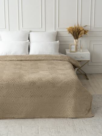 Клеопатра(орех) плед велсофт