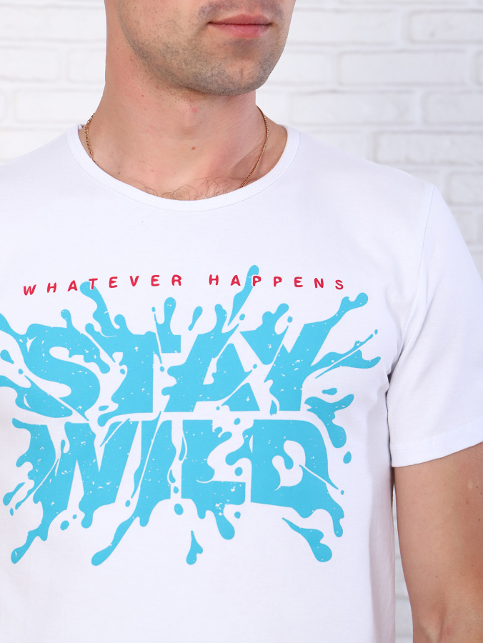 Вайлд (белый) футболка