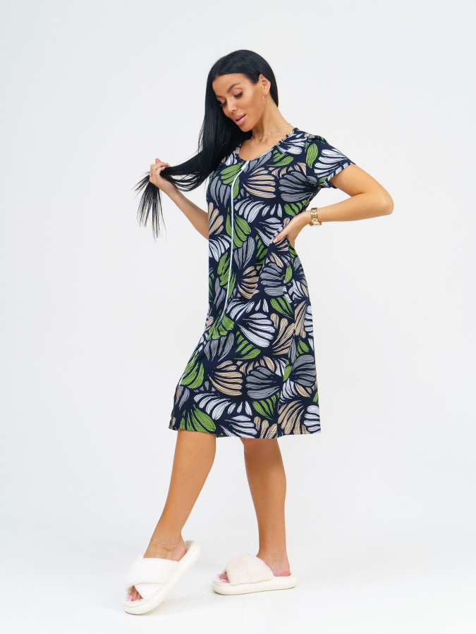 Пальма(беж) халат