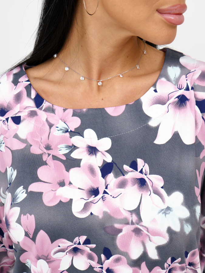 Фиалка(розовый) блузка