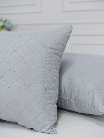 Комплект подушек микрофибра у/степ (сер.) 2шт