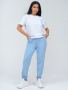 Акцент(голубой) брюки