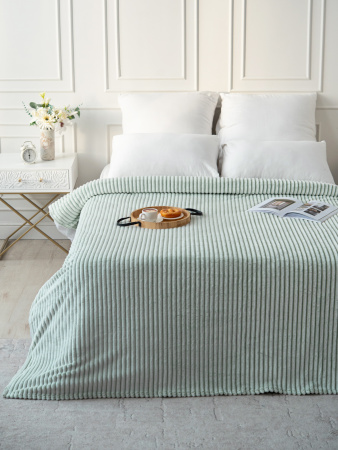 Вертикаль(мохито) плед велсофт