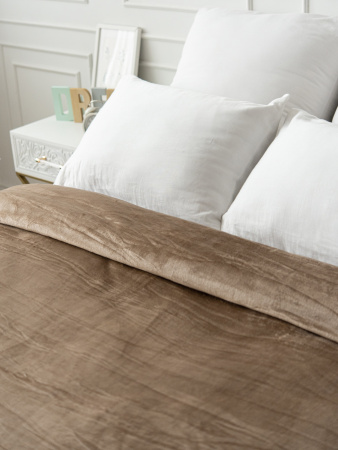 Соблазн(латте) плед велсофт