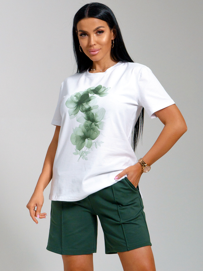 Агата(зеленый) костюм