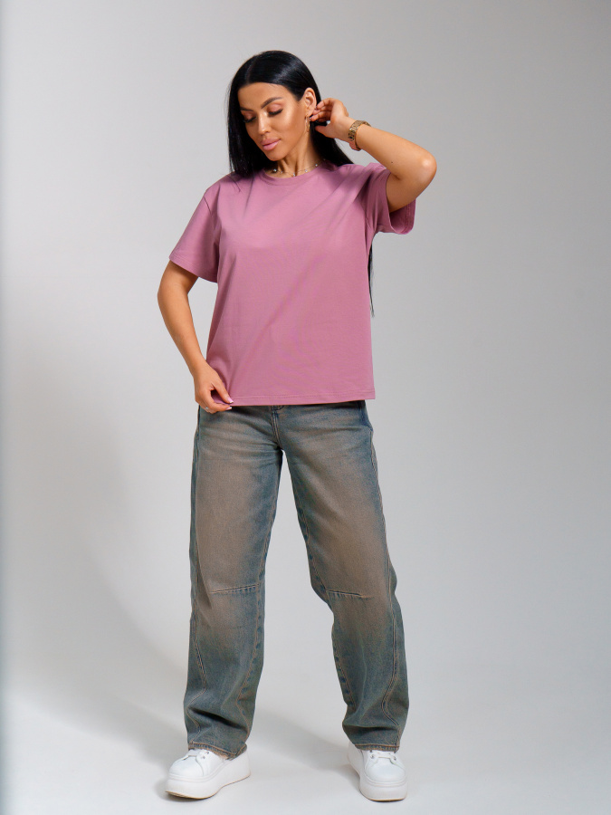 Оливия(розовый) футболка