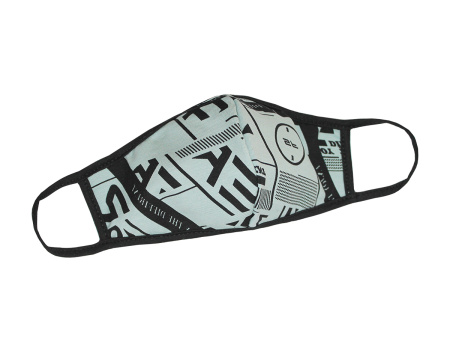 Маска защитная трикотажная олива