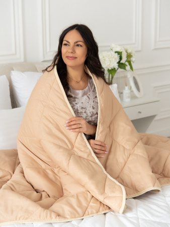 Одеяло "Овечья шерсть" всесезонное микрофибра