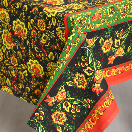 Скатерть "Хохлома" рогожка