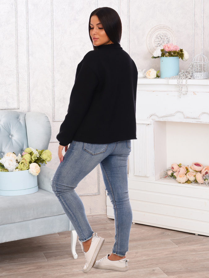 Манхэттен (черная) толстовка