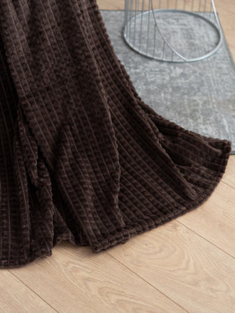 Мозаика(шоколад) плед велсофт