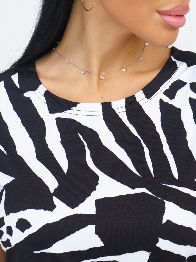Романтика(зебра) туника