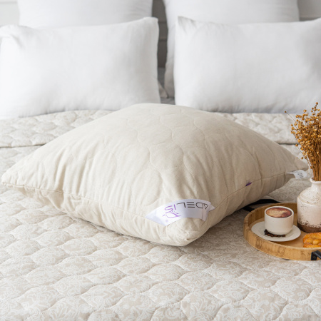 Подушка "Лен" на молнии Подушка "Лен" на молнии